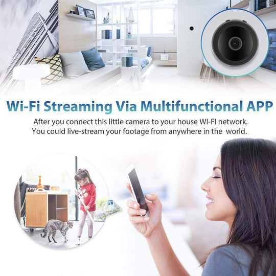 1080p Magnetic WiFi Mini Camera - RV Motorhome Reversing Camera