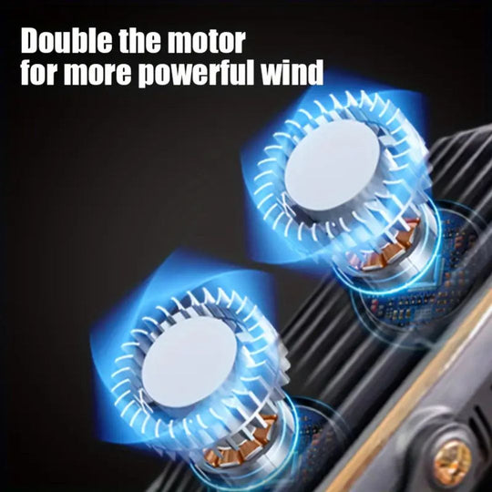 Ultra-Quiet USB Desktop Fan