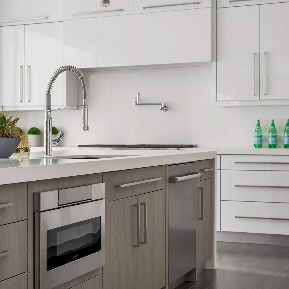 Brushed Nickel Stainless Steel Kitchen Cabinet Pulls and Handles