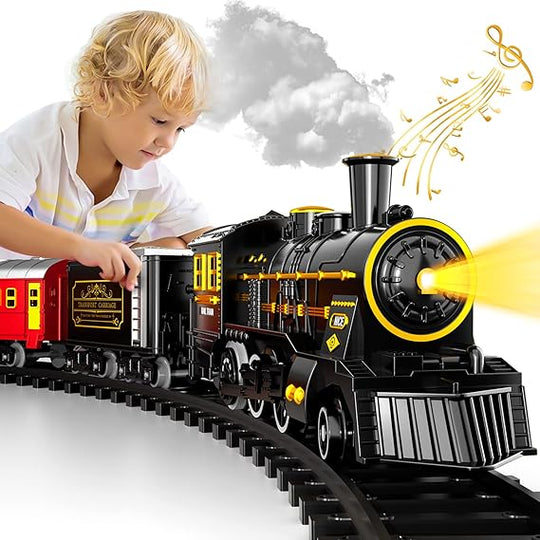 Battery-Powered Electric Train Set with Realistic Sounds - TrackMaster Prov