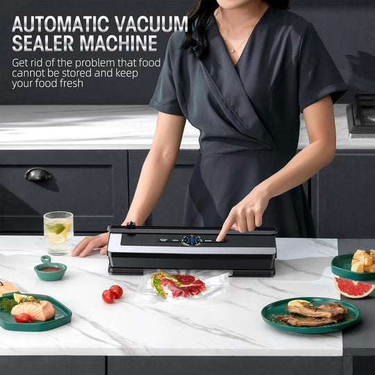 8-in-1 Vacuum Sealer with Built-in Cutter