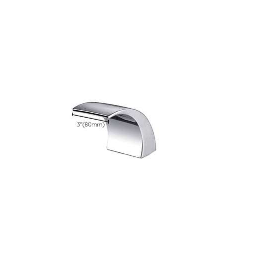 Modern Brass Roman Bathtub Faucet with Waterfall Spout
