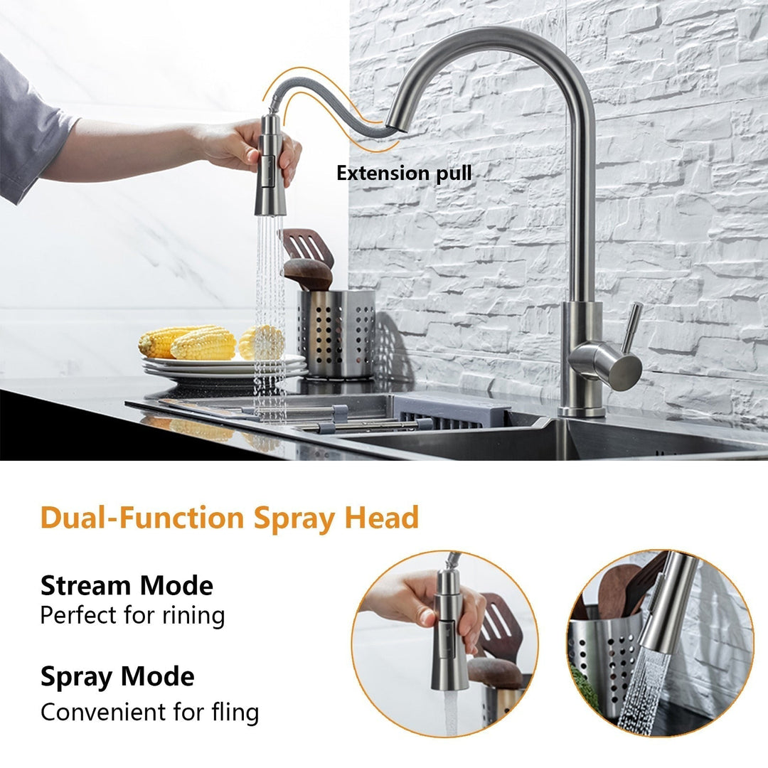 Pull-Out Kitchen Tap with Sensor