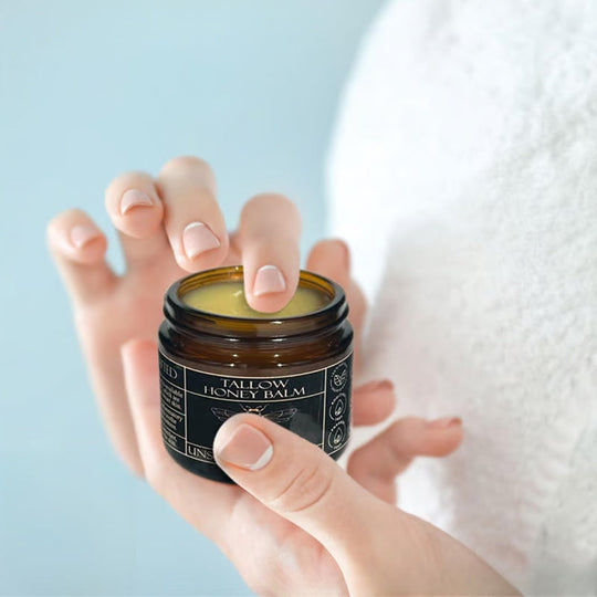 Beef Tallow, Beeswax, and Honey Face Cream