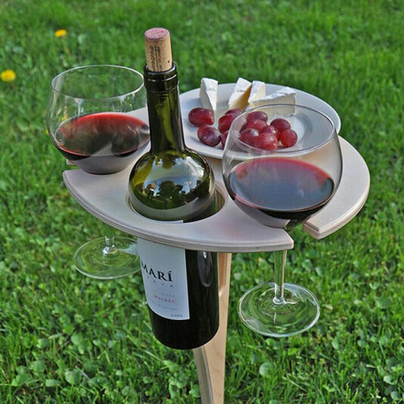 Outdoor Portable DIY Wine Rack