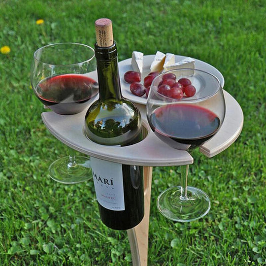 Outdoor Portable DIY Wine Rack