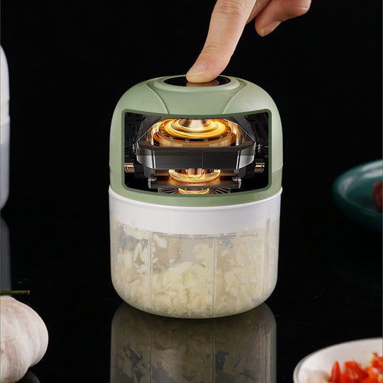 USB Rechargeable Electric Garlic Mill