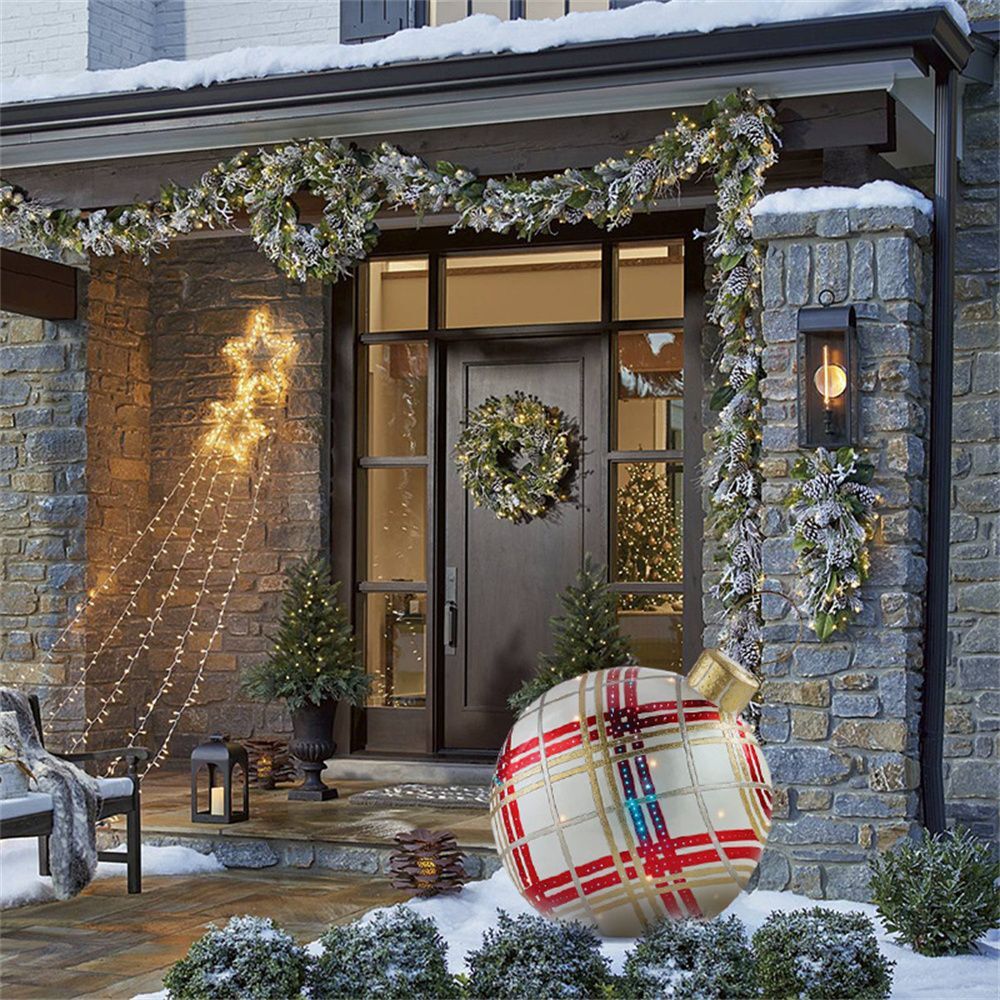 Outdoor Christmas PVC Inflatable Decorated Ball