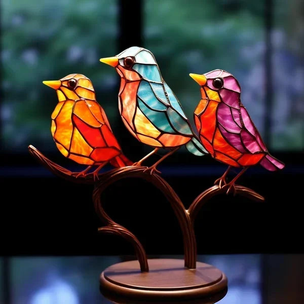 Handcrafted Coloured Table Decor | Artistic Luxury Ornament