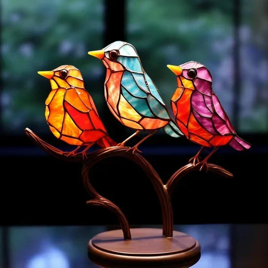 Handcrafted Coloured Table Decor | Artistic Luxury Ornament