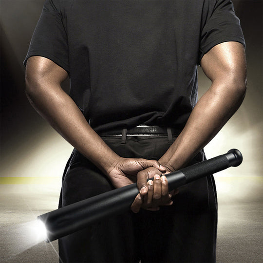 Baseball Bat Shaped LED Flashlight | Aluminium Alloy, 3 Lighting Modes | Emergency & Utility Use