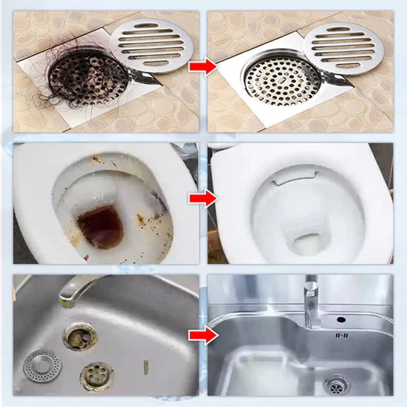 Toilet Clogging Deodorant & Powerful Pipe Cleaner