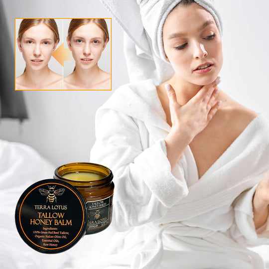 Beef Tallow, Beeswax, and Honey Face Cream
