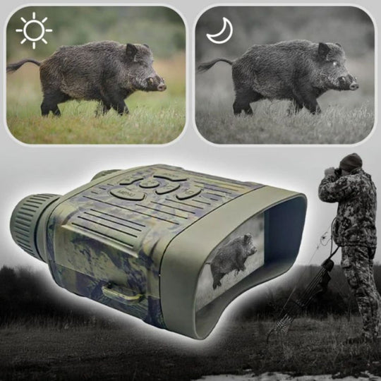 Night Vision Binoculars | 1000ft Infrared, HD Display for Hunting & Surveillance