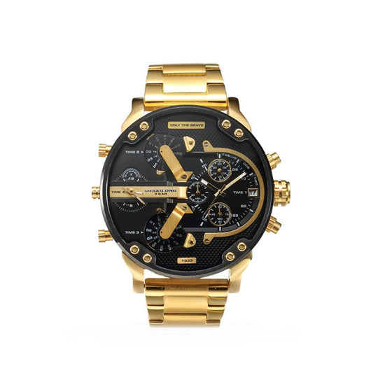 Stainless Steel Chronograph Quartz Watch