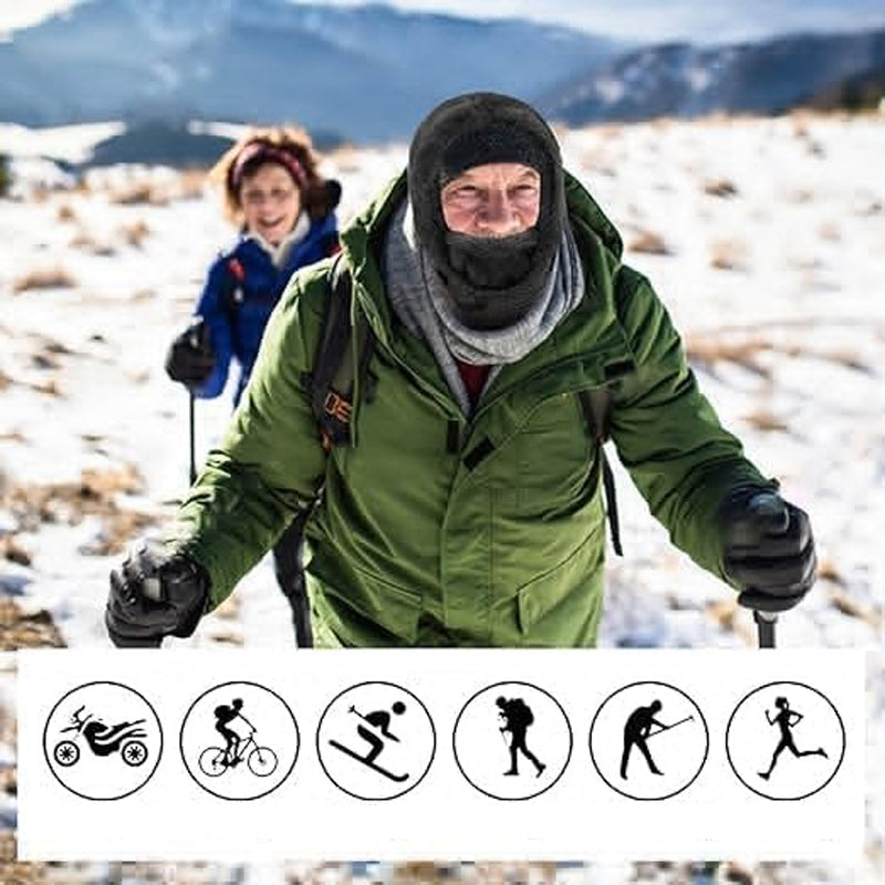 3-in-1 Winter Hat - Warm, Windproof, and Multifunctional