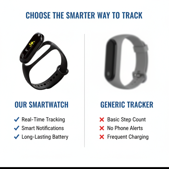 Activity Tracker Watch - Fitness Monitoring - Smart Notifications