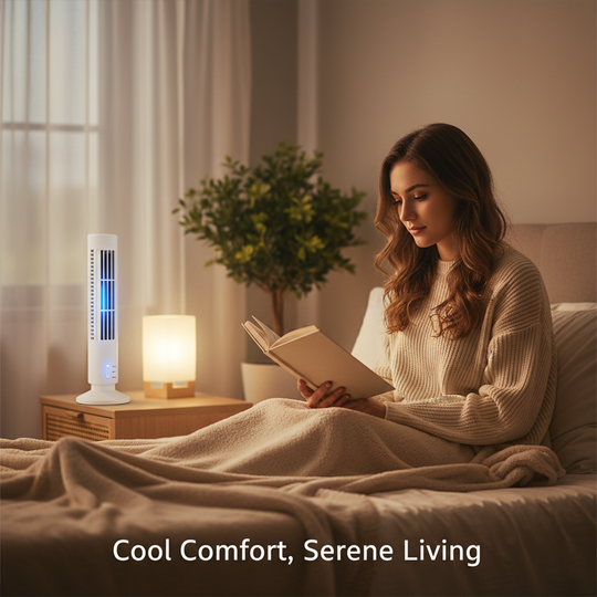 Air Cooler - Bladeless Design - LED Feature