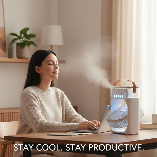 Air Cooler - Portable Fan - Humidifier Function