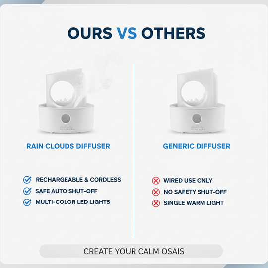 Aroma Diffuser - Rain Cloud - Ultrasonic Mist