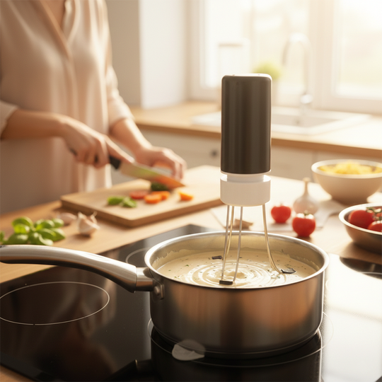 Automatic Pan Stirrer - Kitchen Tool - Hands Free