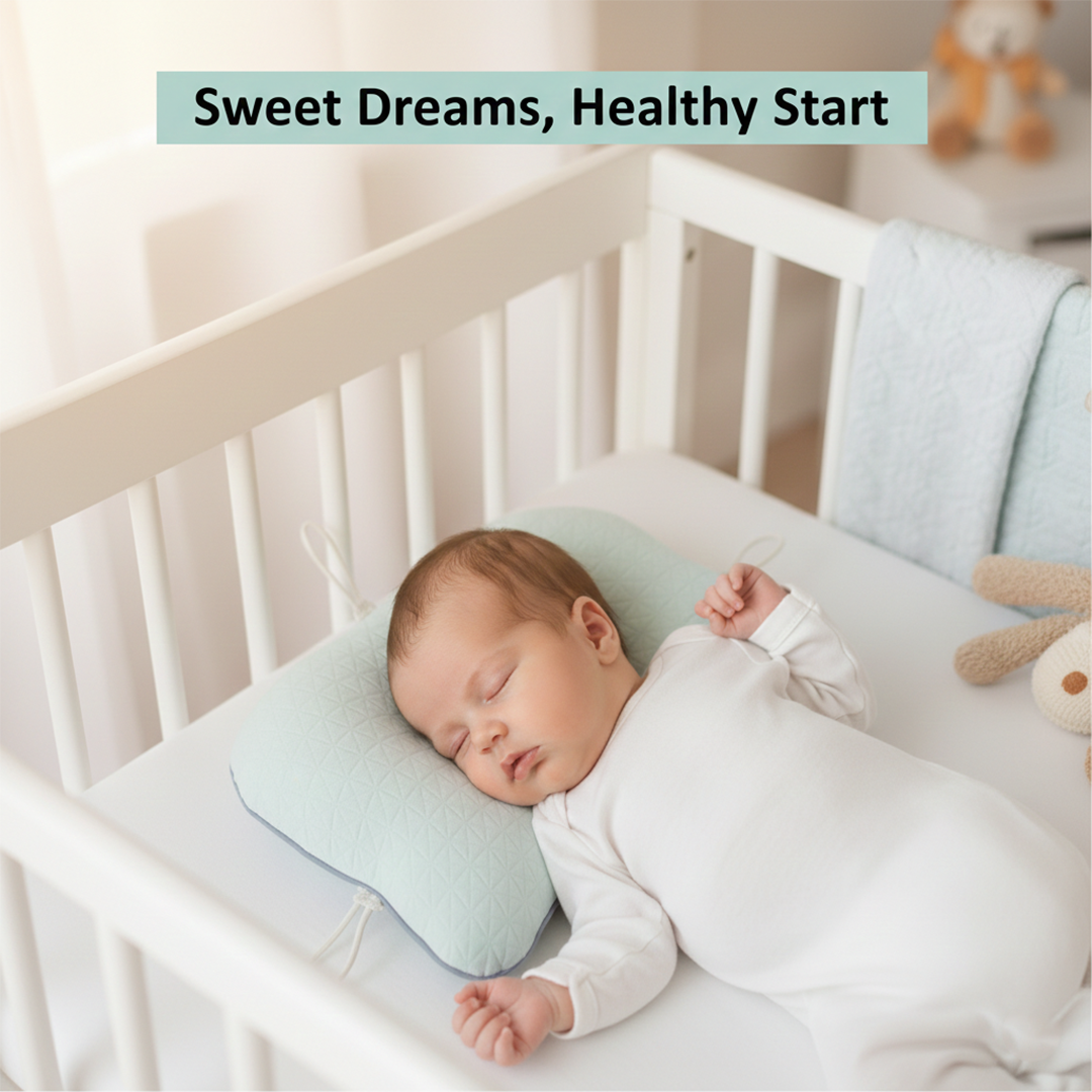 Baby Pillow - Shaped Design - Head Positioning
