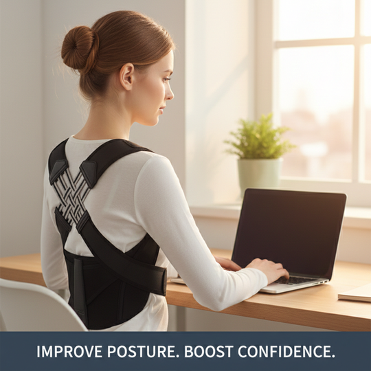 Back Posture Corrector - Adjustable Straps - Upper Support