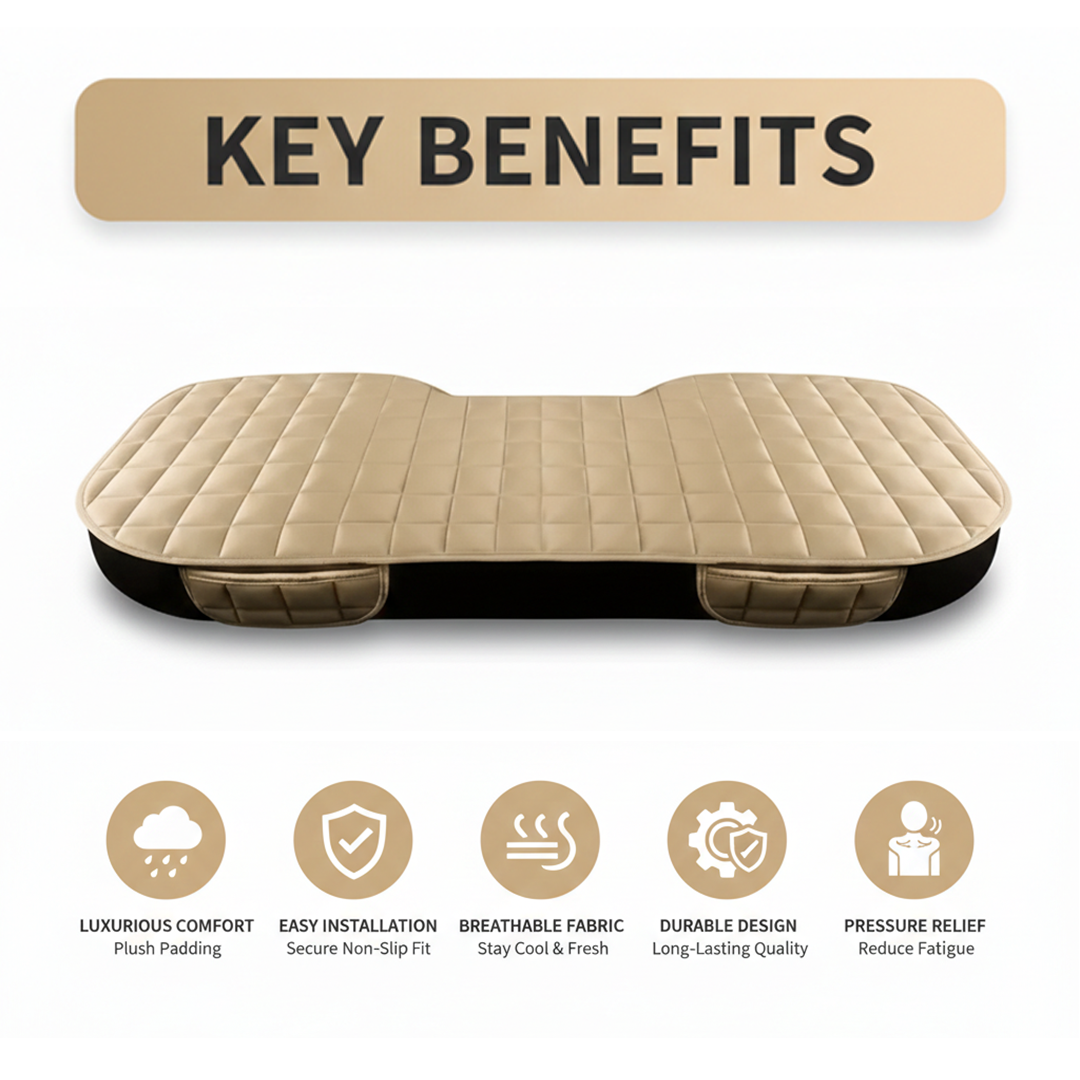 Backseat Cushion - Full Cover - Car Seat