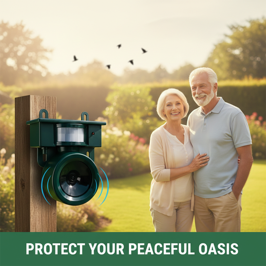 Bird Repellent Device - Motion Sensor - Outdoor Use