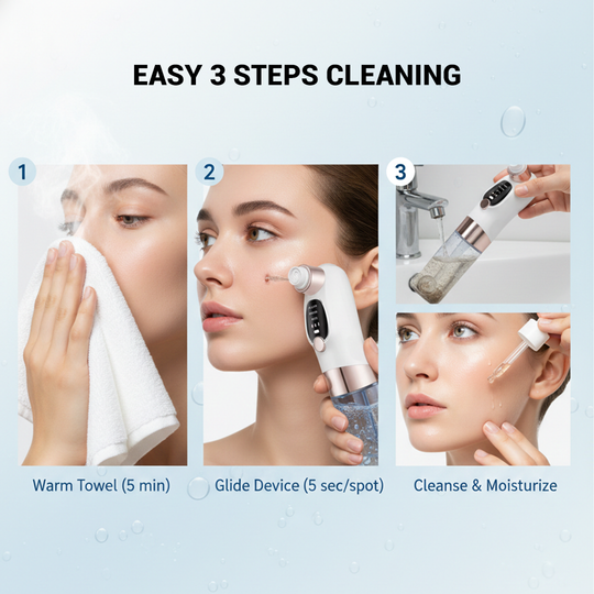 Blackhead Remover Tool - Suction Device - Facial Cleaner