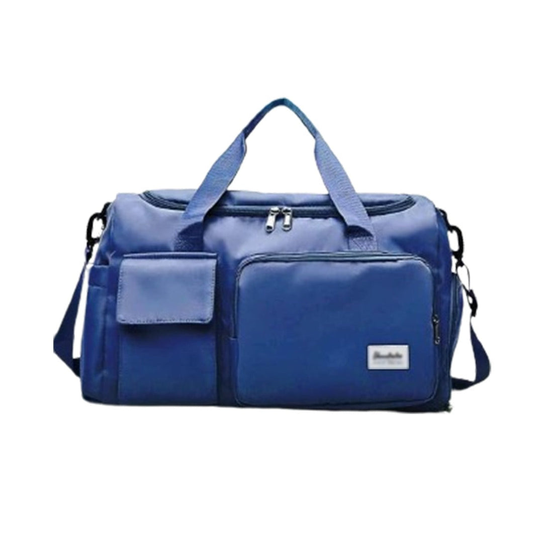 Multi-Pocket Travel Bag | Sports and Gym Duffle with Separate Shoe Compartment