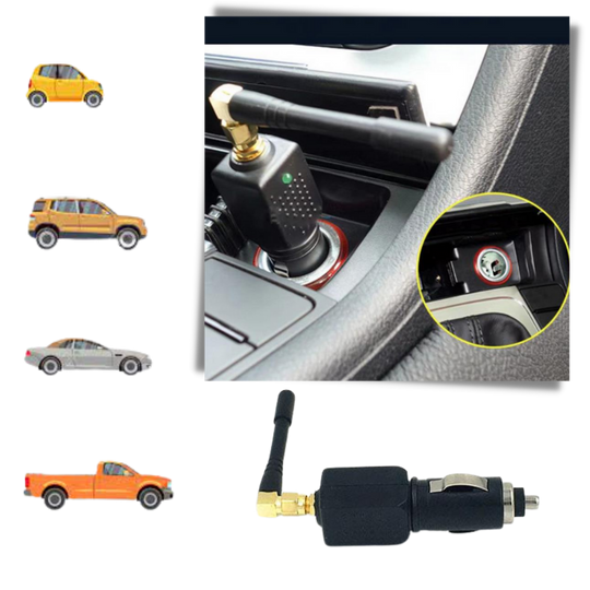 Portable GPS Signal Blocker for Car | 12V Lighter Powered Privacy Device