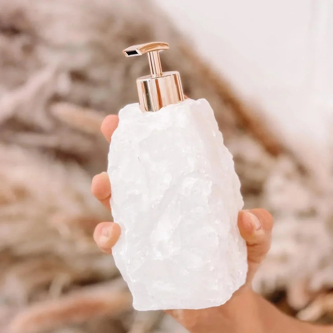 Crystal Glass Soap Dispenser