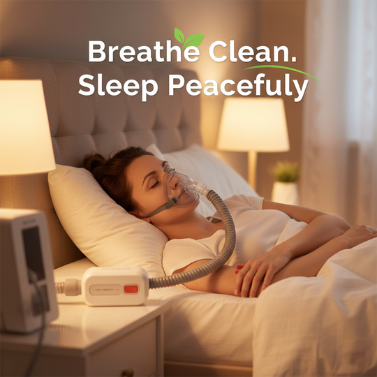 CPAP Cleaning Device - Portable Design - Rechargeable System