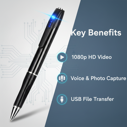 Camera Pen - Wearable Recorder - Pocket Video
