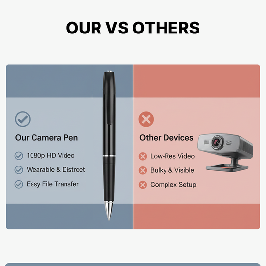 Camera Pen - Wearable Recorder - Pocket Video