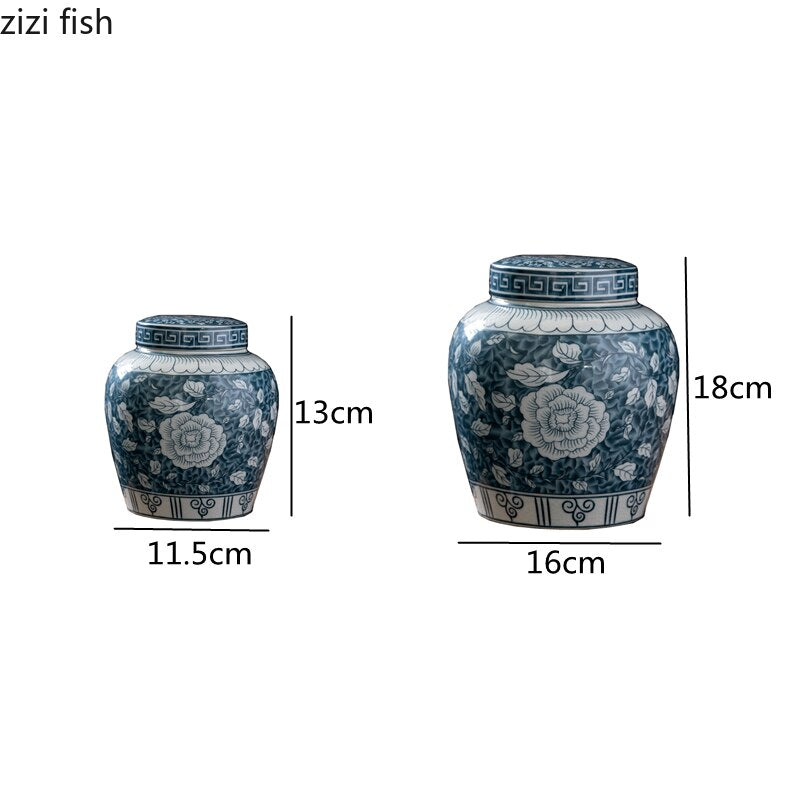 Ceramic Airtight Tea Box | Moisture-Protected Storage Container, Tea Organizer Jar, Storage Bottle, Tea Canisters