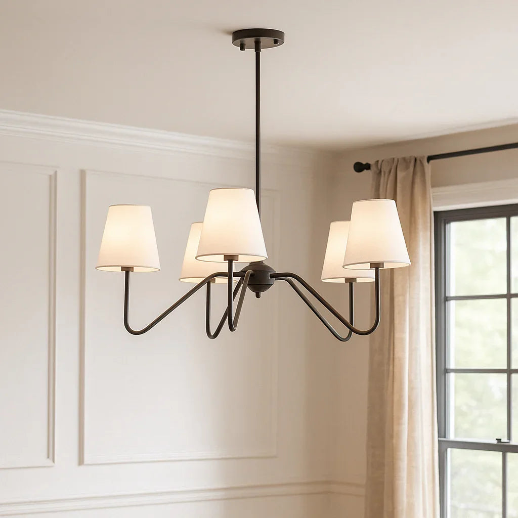 Chandelier - Silk Design - LED Light - Luvonic