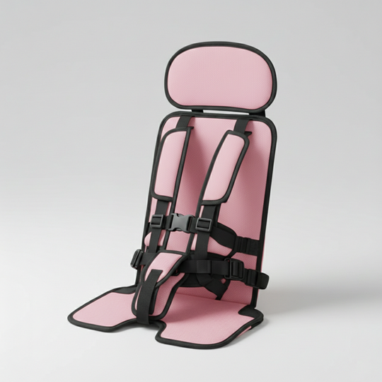 Child Travel Seat - Portable Design - Safety Harness