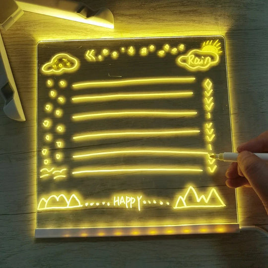 Children's LED Notice Board with Colors