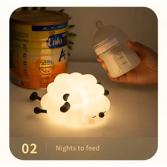 Children's Night Light - Silicone Animal - USB Rechargeable