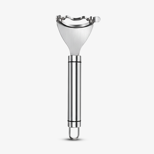 Corn Peeler - Stainless Steel - Textured Handle