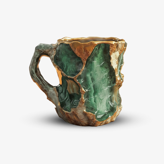 Crystal Coffee Mug - Heat Resistant - Modern Design