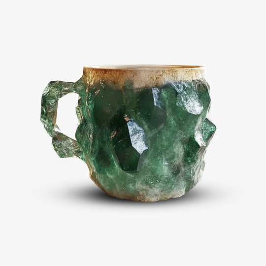 Crystal Coffee Mug - Heat Resistant - Modern Design
