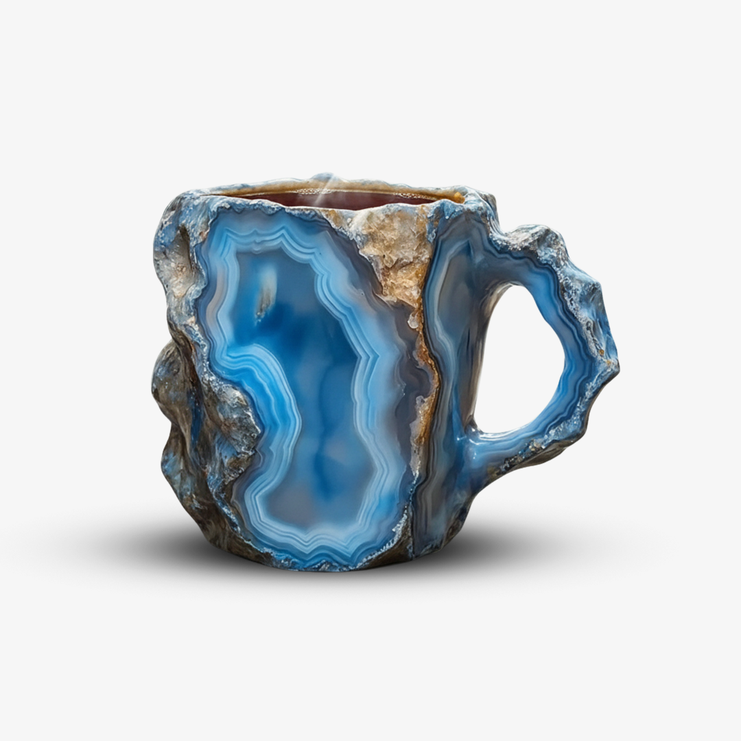 Crystal Coffee Mug - Heat Resistant - Modern Design