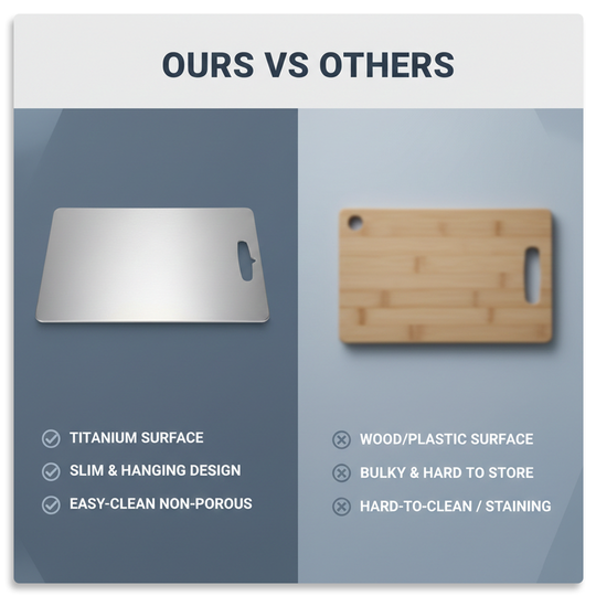 Cutting Board - Titanium Surface - Kitchen Prep