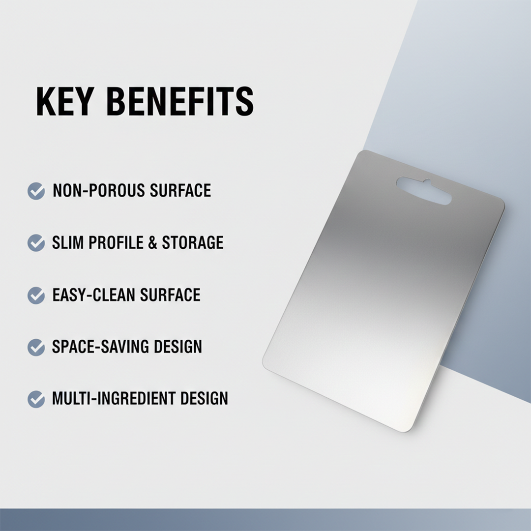 Cutting Board - Titanium Surface - Kitchen Prep