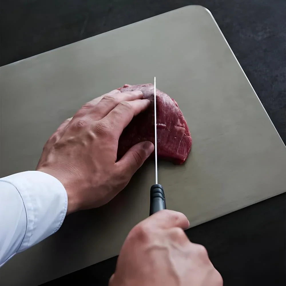 Cutting Board - Stainless Steel - Kitchen Use