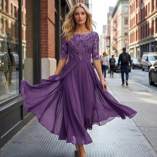 Women’s Elegant Dress, Comfortable, Versatile Style for Special Occasions