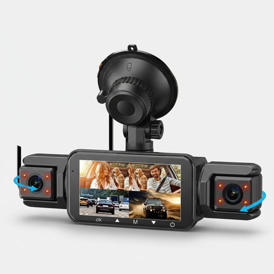 Dash Cam - Four Cameras - WiFi Recording